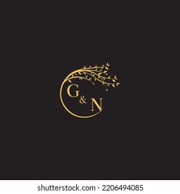 GN nature tree concept in high quality professional design that will print well across any print media