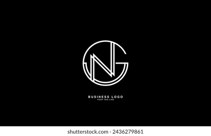 GN, NG, G, N, Abstract Letters Logo Monogram