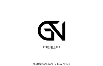 GN, NG, G, N, Abstract Letters Logo Monogram