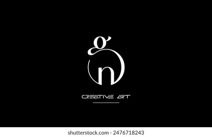 GN, NG, G, N abstract letters logo monogram