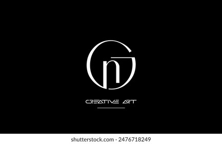 GN, NG, G, N abstract letters logo monogram