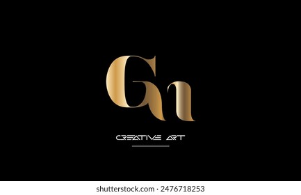 GN, NG, G, N abstract letters logo monogram