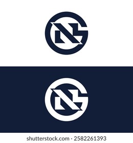 GN or NG letter logo.