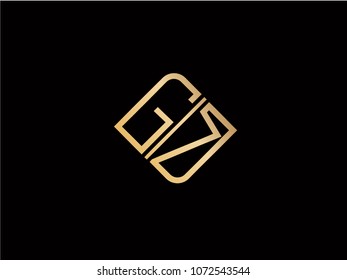 GN square shape Letter logo Design