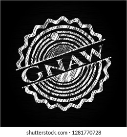 Gnaw on blackboard