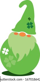 Gnome good luck icon fantasy vector