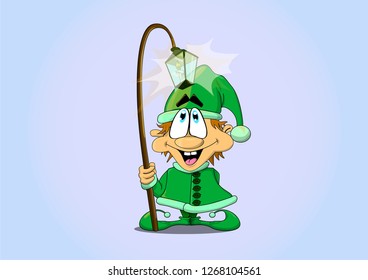 gnome .good-natured gnome Jolly