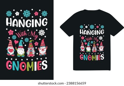 Gnomies t shirt Design . Gnomies t shirt design