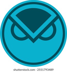 gnosis-gno cryptocurrency drawings on abstract background. 3d illustrations.