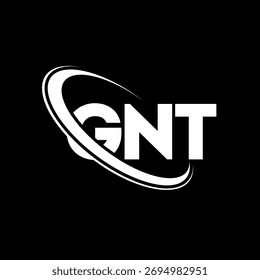GNT logo. GNT letter. GNT letter logo design. Initials GNT logo linked with circle and uppercase monogram logo. GNT-typography for technology, business and real estate brand.