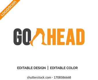 Go / Go Ahead latter tag icon Design. promotion icon, best deal symbol, Speech bubble banner,  Go Ahead stamp uses Yellow ‍and black color, Vector illustration