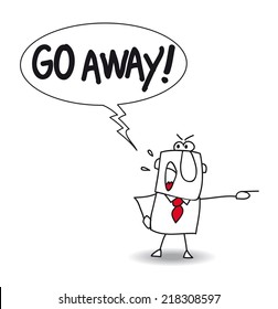 Go away Images, Stock Photos & Vectors | Shutterstock