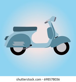 Go away with scooter