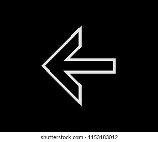 Go back left arrow