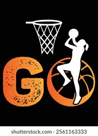 Go Basketball Team Art File