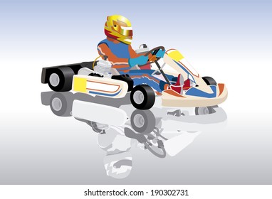 go cart carting racing race karts 