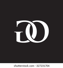 GO chain letter black background