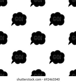 Go in the cloud.Fans single icon in black style vector symbol stock illustration.