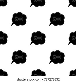 Go in the cloud.Fans single icon in black style vector symbol stock illustration.
