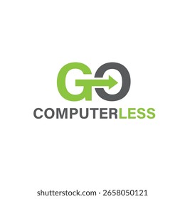 The **Go Computer logo** features a sleek and modern design with bold typography and tech-inspired elements, representing innovation, speed, and reliability in computer solutions.
