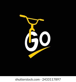 Go cycle logo, go logo design