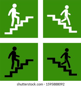 Go Up And Down Stairs Icon