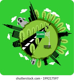 GO GREEN
