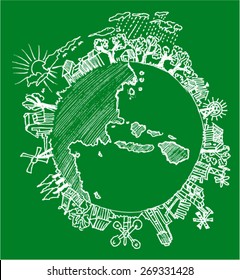 go green...