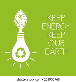 Go green campaign poster