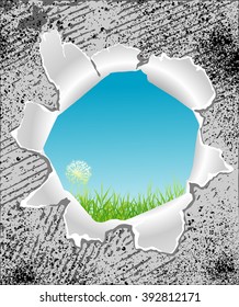 Go green concept