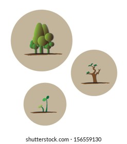 Go green concept vector