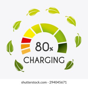 Go green design, vector illustration eps 10.