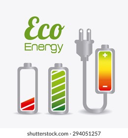 Go green design, vector illustration eps 10.