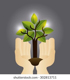 Go Green design, vector illustration eps 10.