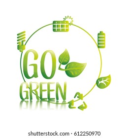 go green eco save resources