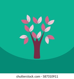 Go Green Eco Tree Recycling Concept on Organic Paper Background