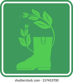 Go Green. Ecology Concept.