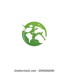 go green ecology concept design