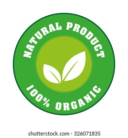 Go green and ecology design, vector illustration graphic.