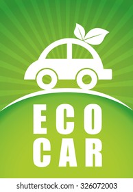 Go green and ecology design, vector illustration graphic.