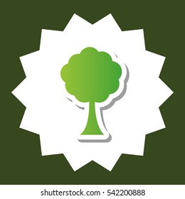 go green ecology icon vector illustration graphic design