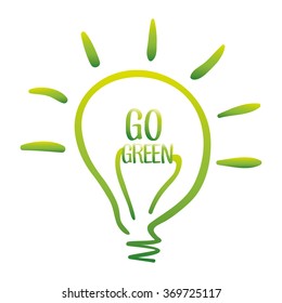 Go green and ecology theme