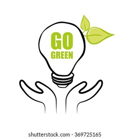 Go green and ecology theme