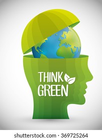 Go green and ecology theme