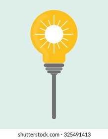 Go green ecology theme design, vector illustration.