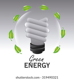Go green ecology trendy design, vector illustration eps 10.