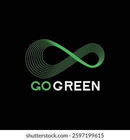go green energy logo inspiration