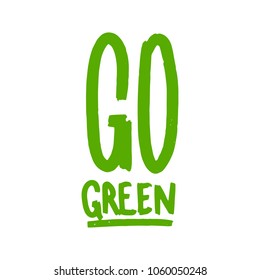Go Green Handmade Label