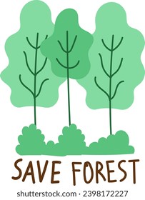 Icono verde para salvar la tierra y el medio ambiente