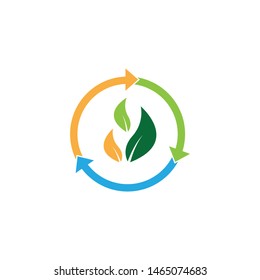 Go green icon vector illustration